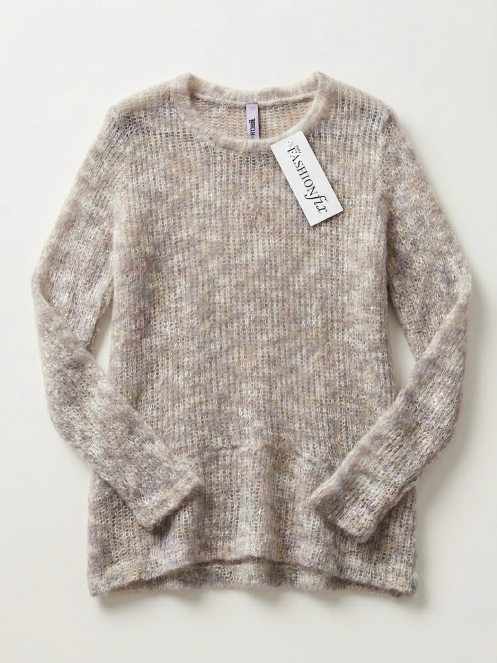 Wilt x Saks Fifth Avenue Loose Knit Mohair Blend Sweater Size S NWT